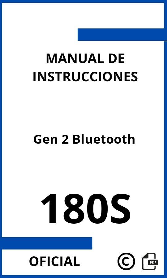 Manual de instrucciones 180S Gen 2 Bluetooth