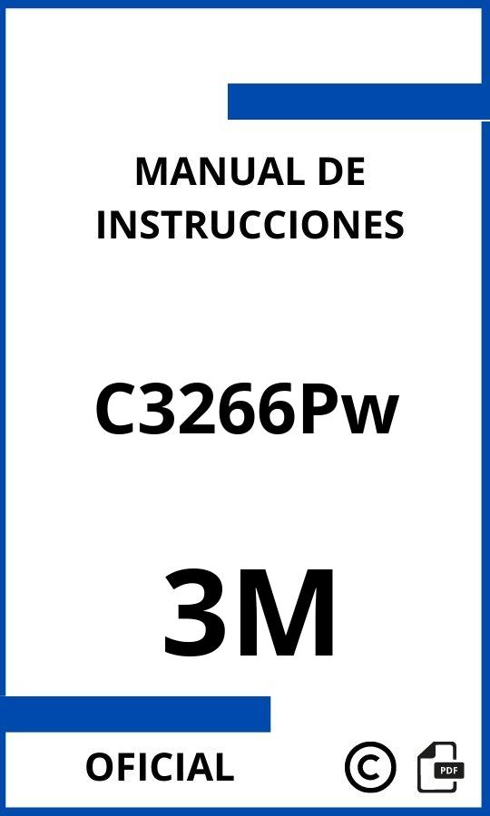 3M C3266Pw Manual de Instrucciones