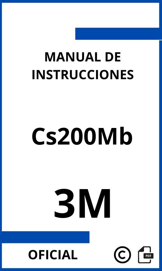 3M Cs200Mb Instrucciones