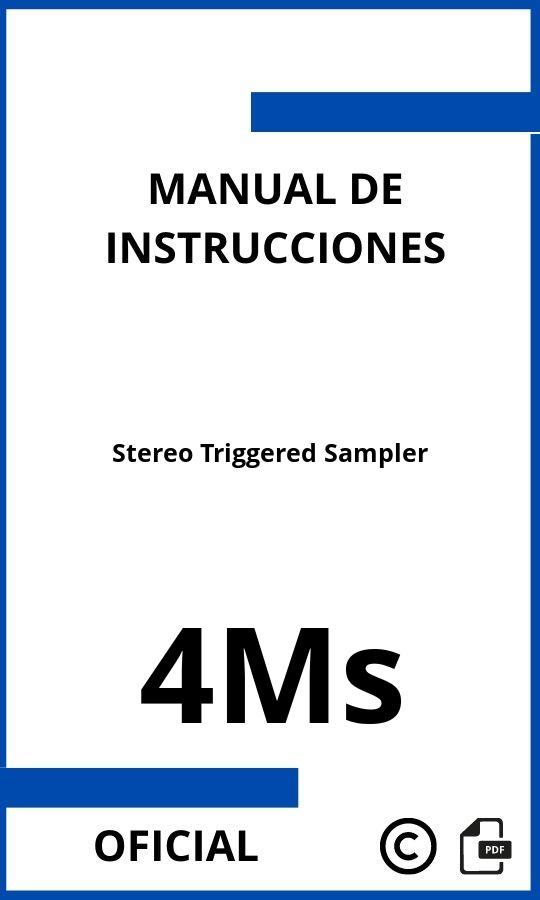 4Ms Stereo Triggered Sampler Manual de Instrucciones