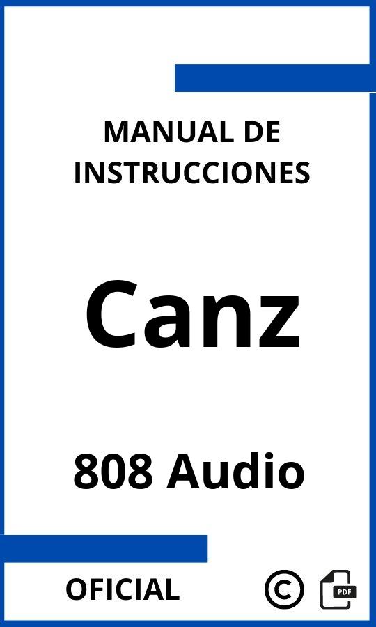 Manual de Instrucciones 808 Audio Canz