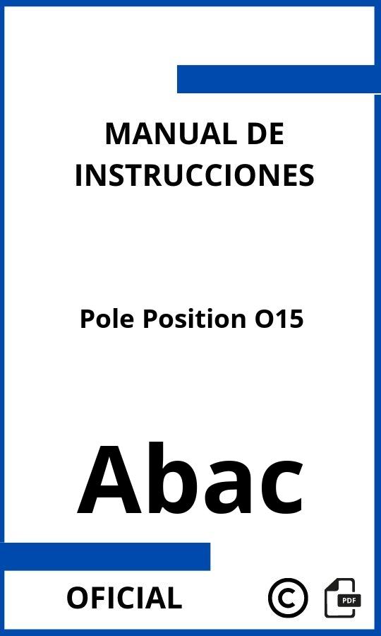 Manual de Instrucciones Abac Pole Position O15