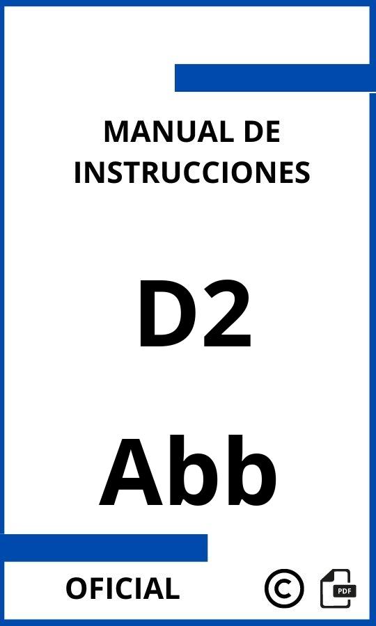 Abb D2 Manual con instrucciones