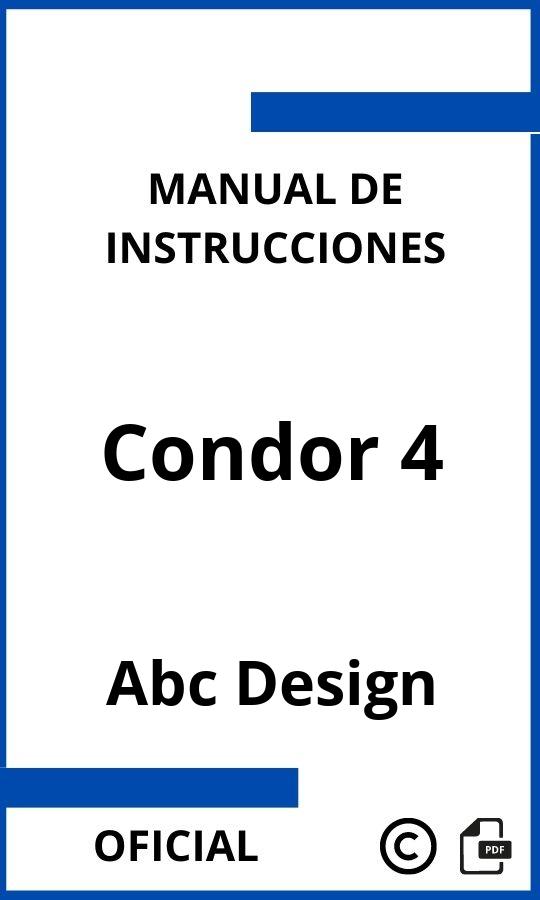 Abc Design Condor 4 Manual con instrucciones