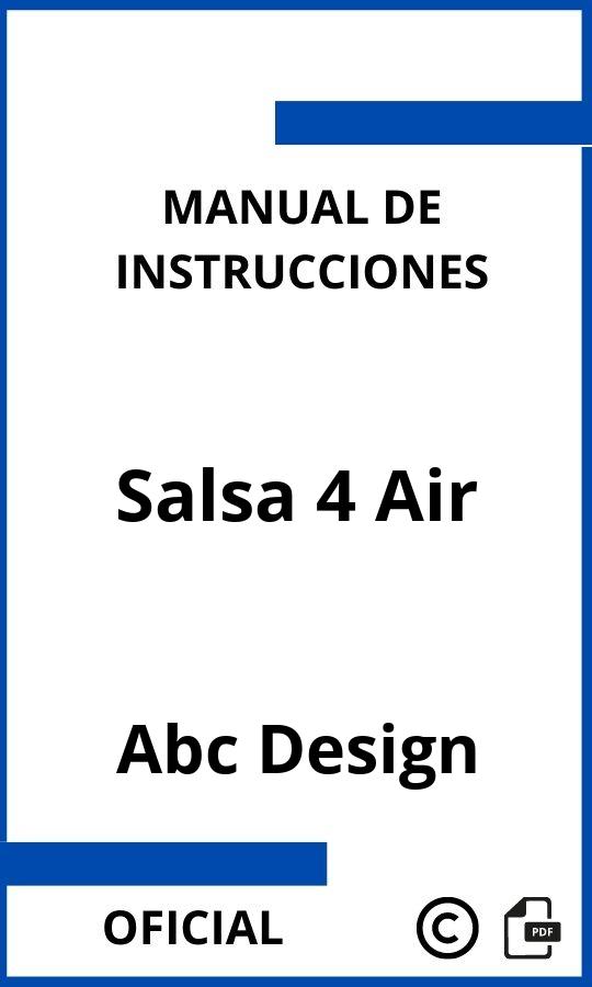 Manual de instrucciones Abc Design Salsa 4 Air