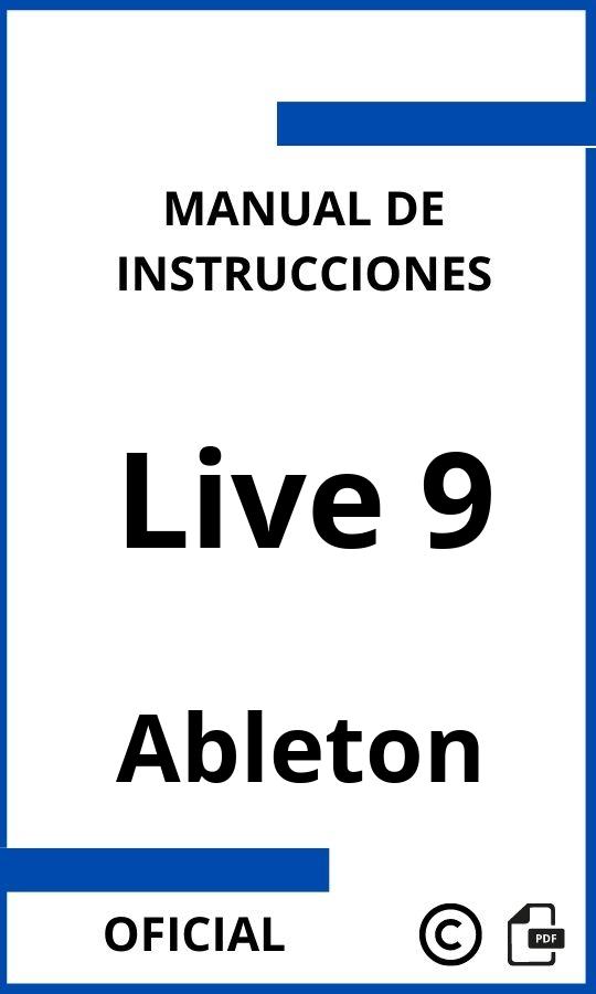 Manual con instrucciones Ableton Live 9