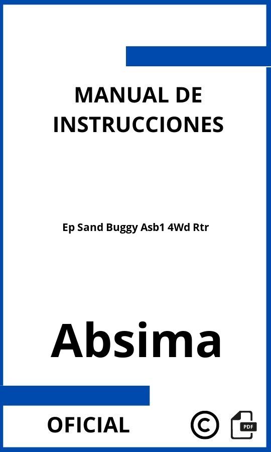 Absima Ep Sand Buggy Asb1 4Wd Rtr Manual con instrucciones