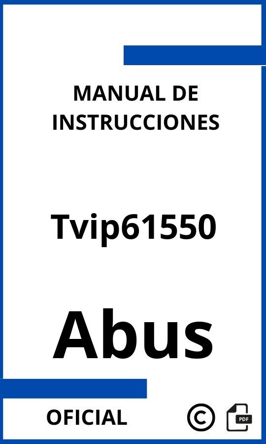 Abus Tvip61550 Manual 