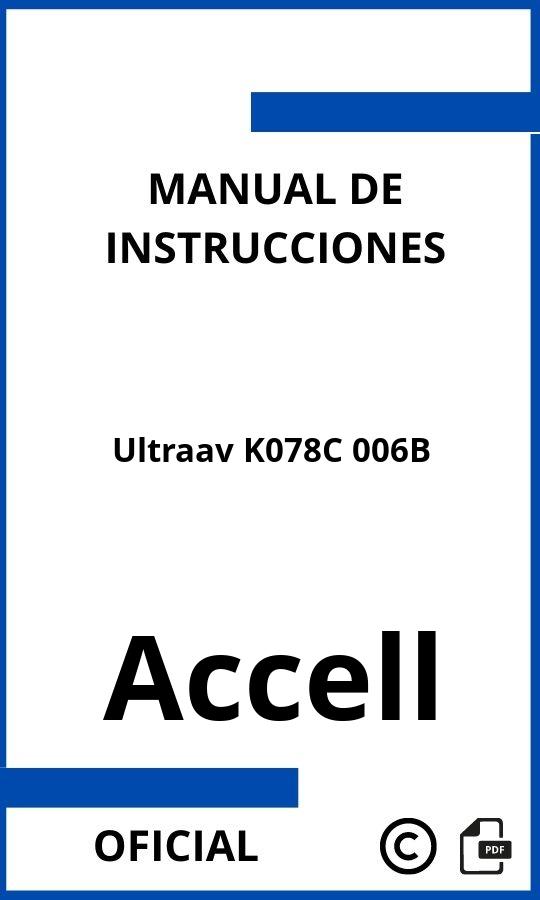 Instrucciones de Accell Ultraav K078C 006B