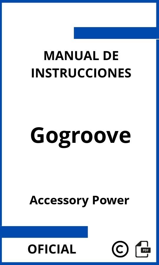 Manual con instrucciones Accessory Power Gogroove