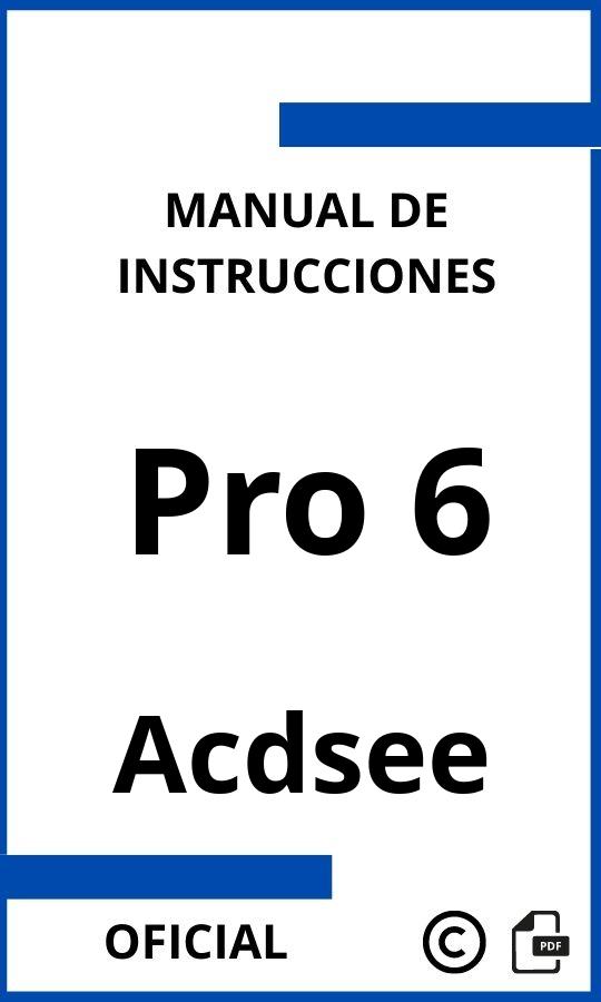 Acdsee Pro 6 Instrucciones