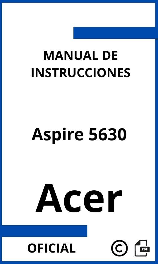 Acer Aspire 5630 Instrucciones