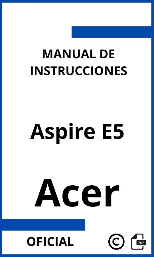 Acer Aspire E5 Manual