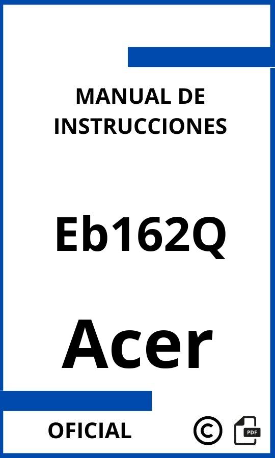 Acer Eb162Q Manual de Instrucciones