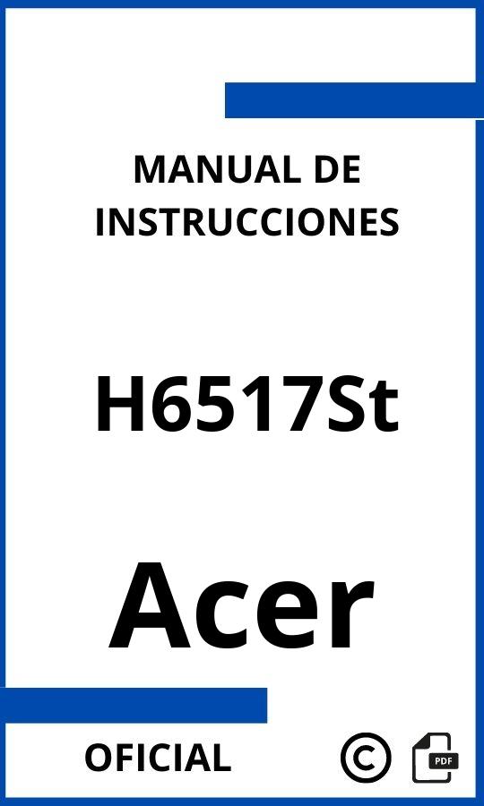 Acer H6517St Manual