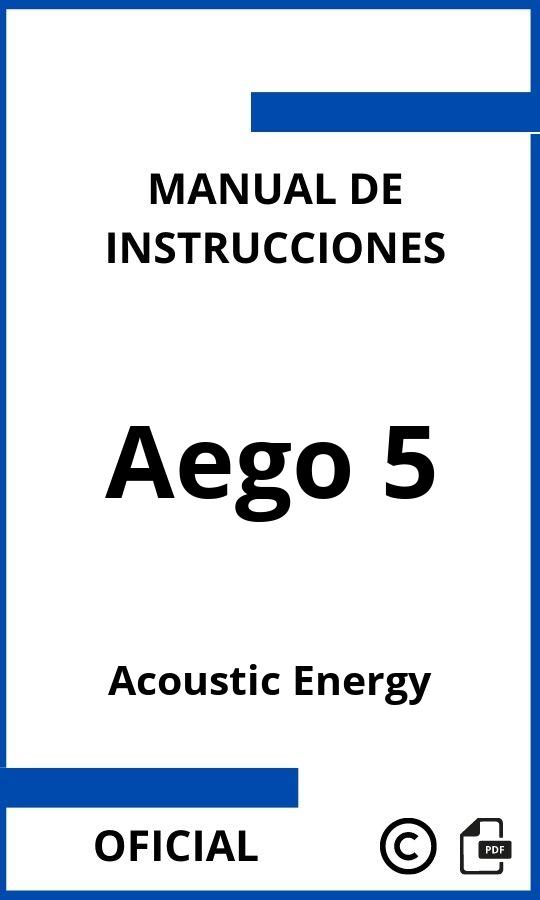 Acoustic Energy Aego 5 Manual con instrucciones