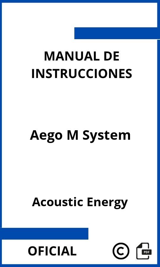 Manual de Instrucciones Acoustic Energy Aego M System