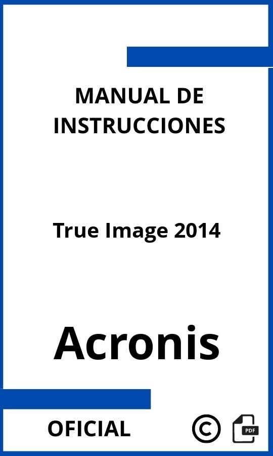 acronis true image 14 manual
