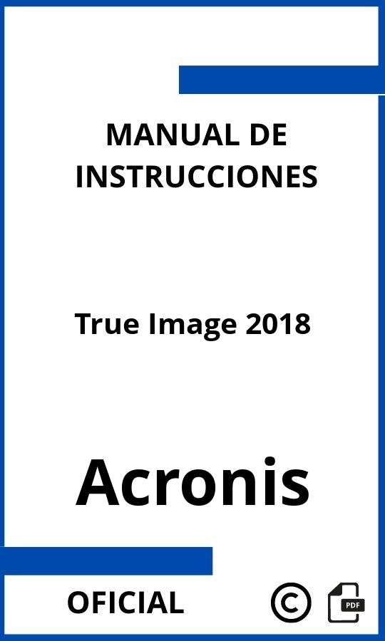 manual acronis true image 2018