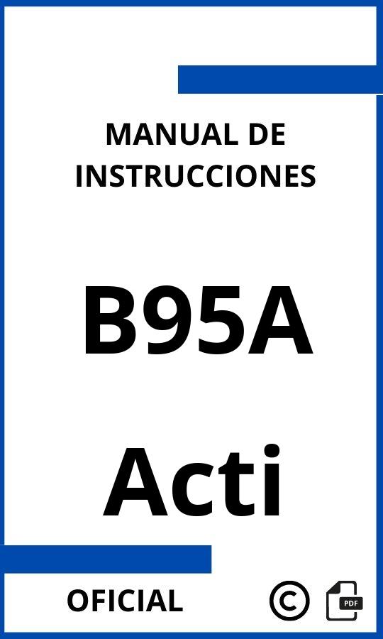 Acti B95A Manual