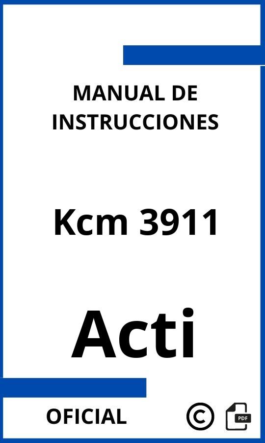 Acti Kcm 3911 Manual