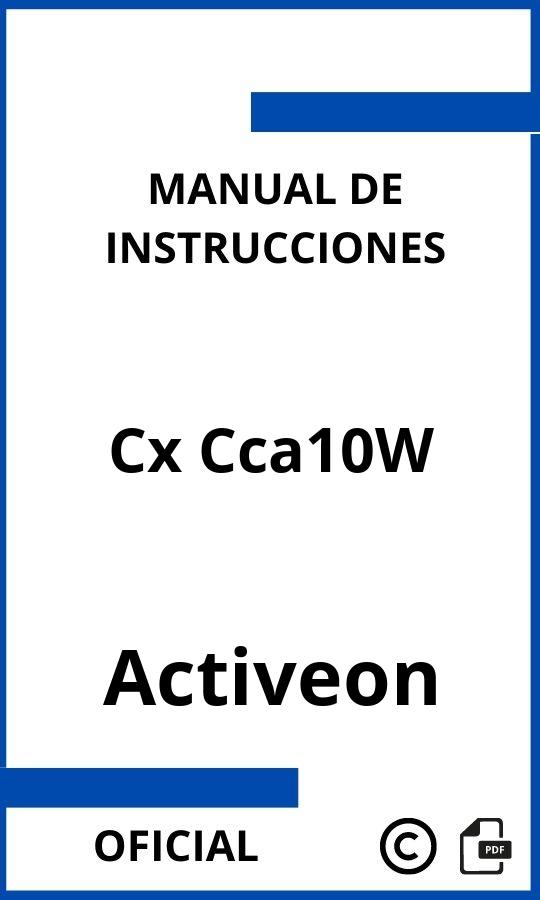 Activeon Cx Cca10W Instrucciones