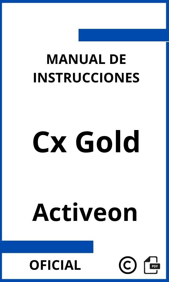 Activeon Cx Gold Manual con instrucciones 