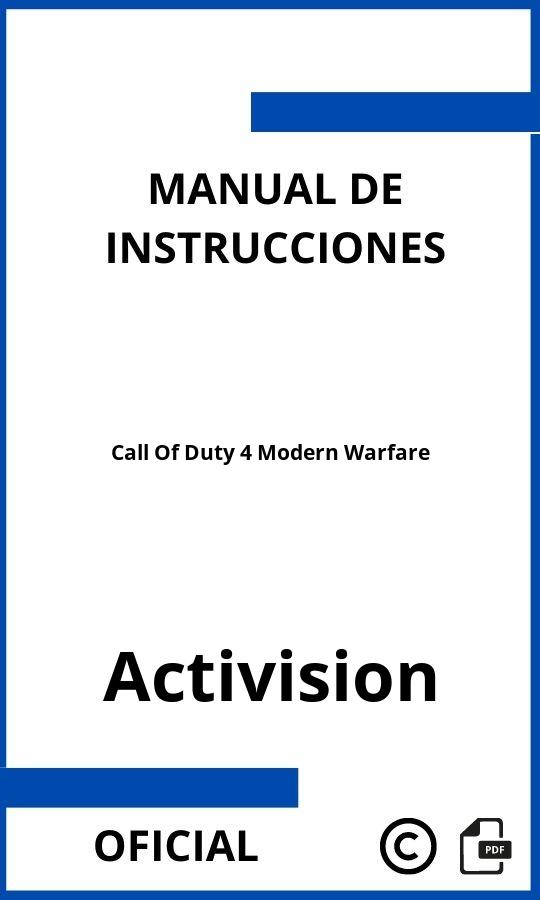 Instrucciones de Activision Call Of Duty 4 Modern Warfare 】2026