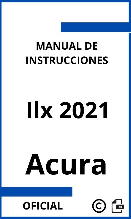 Manual con instrucciones Acura Ilx 2021