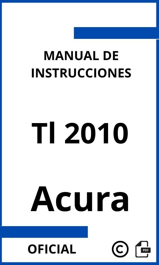 Acura Tl 2010 Instrucciones