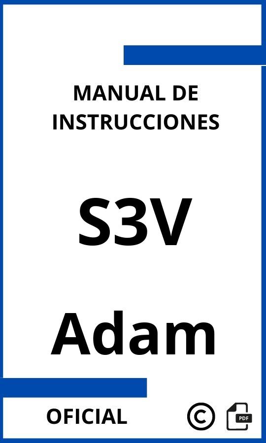 Adam S3V Manual con instrucciones