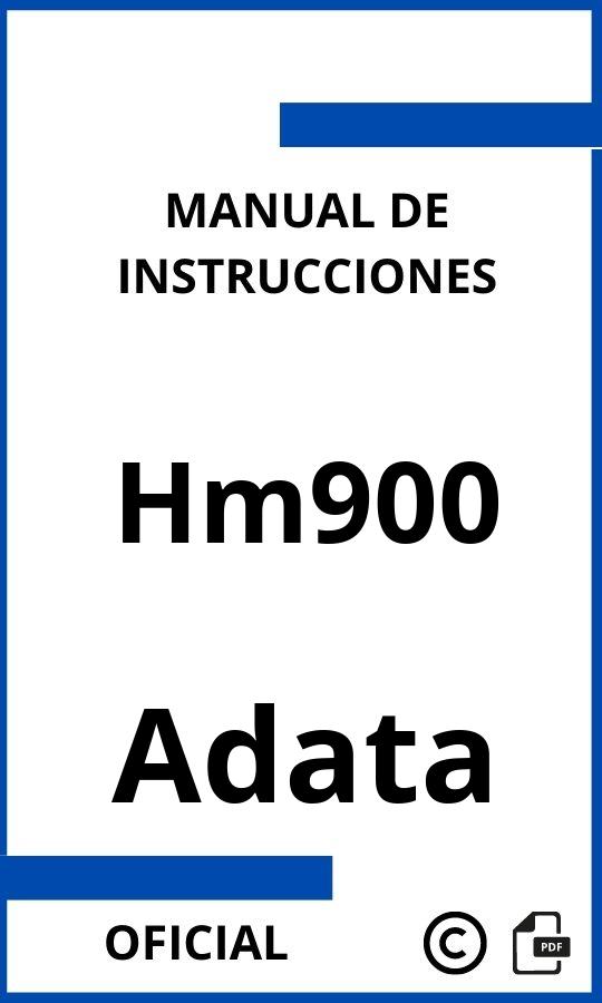 Adata Hm900 Manual con instrucciones