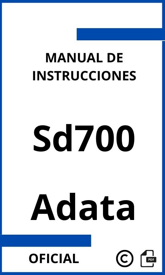 Adata Sd700 Manual