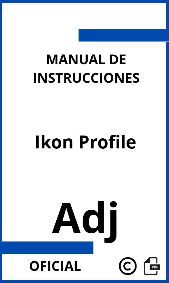 Adj Ikon Profile Manual con instrucciones