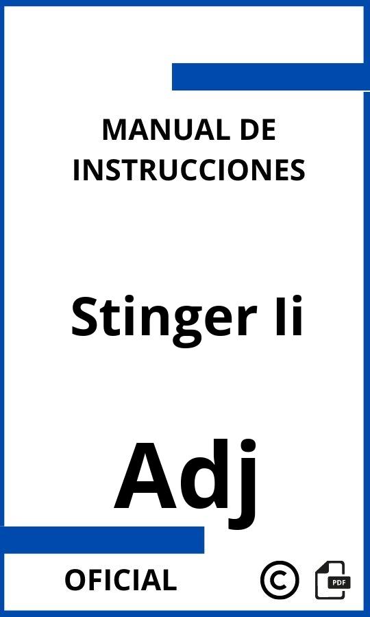 Manual de instrucciones Adj Stinger Ii