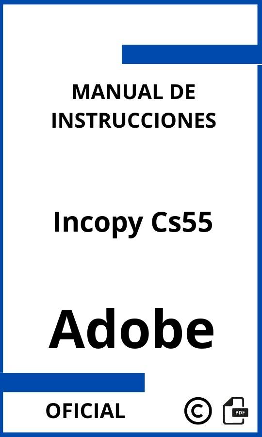 Adobe Incopy Cs55 Instrucciones