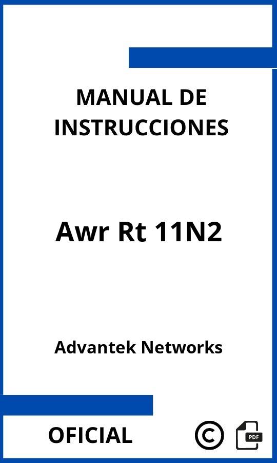 Manual con instrucciones Advantek Networks Awr Rt 11N2