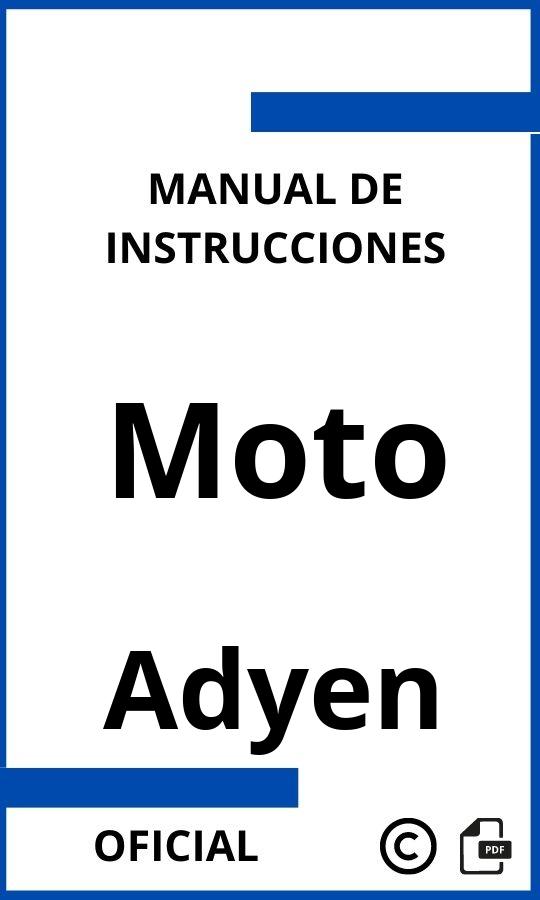 Adyen Moto Manual de Instrucciones