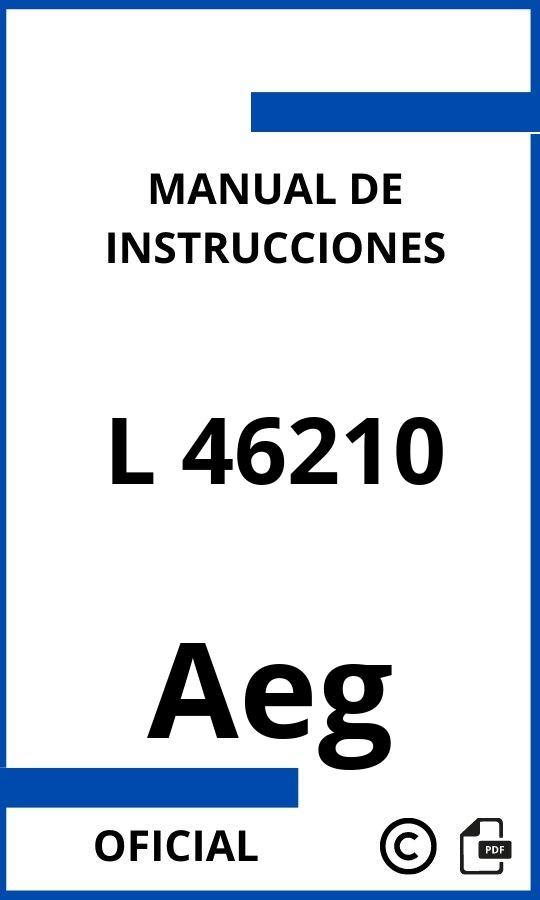 Aeg L 46210 Manual