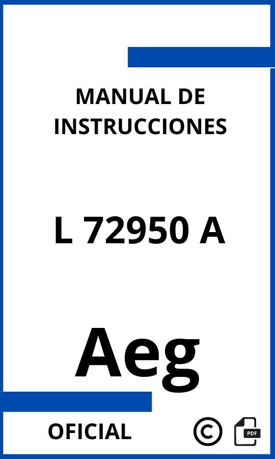 Aeg L 72950 A Instrucciones