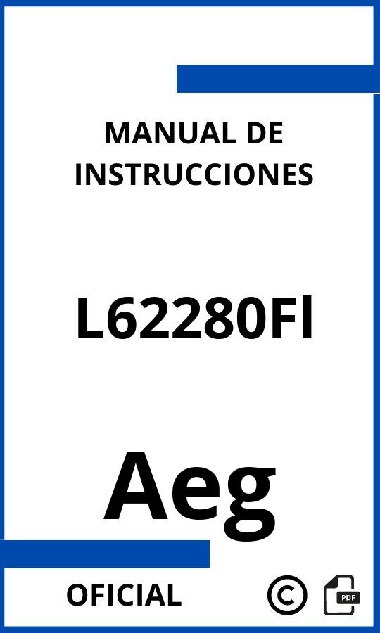 Aeg L62280Fl Manual con instrucciones