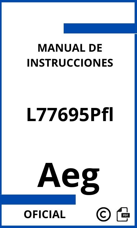 Aeg L77695Pfl Manual con instrucciones