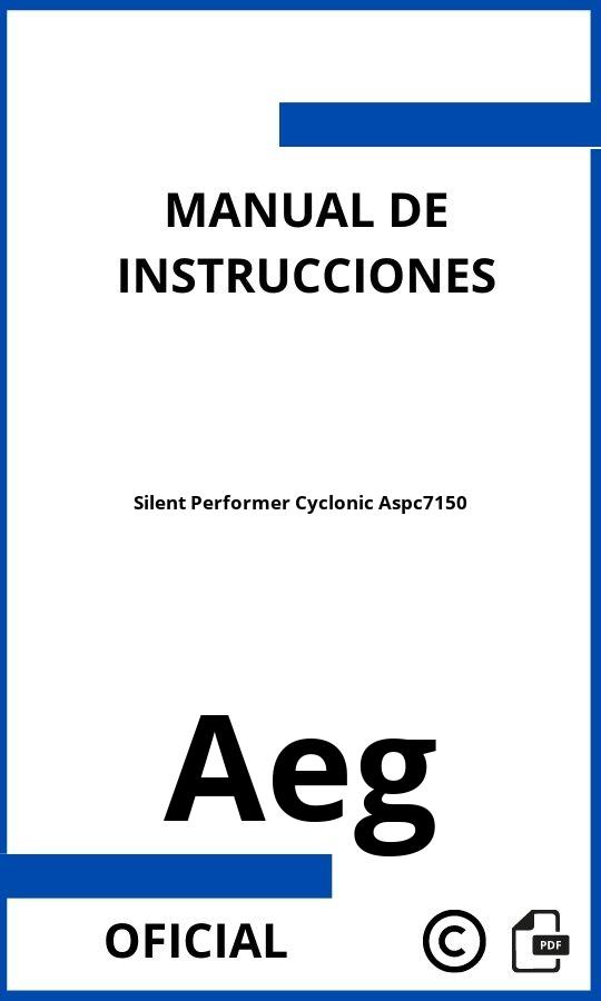 Aeg Silent Performer Cyclonic Aspc7150 Manual