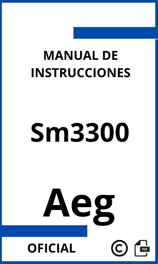 Aeg Sm3300 Manual con instrucciones