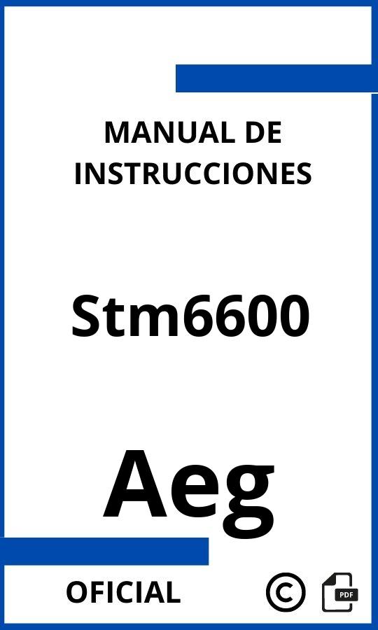 Manual de Instrucciones Aeg Stm6600