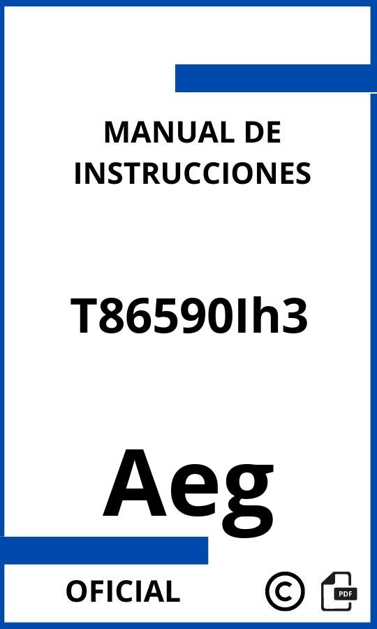 Aeg T86590Ih3 Instrucciones