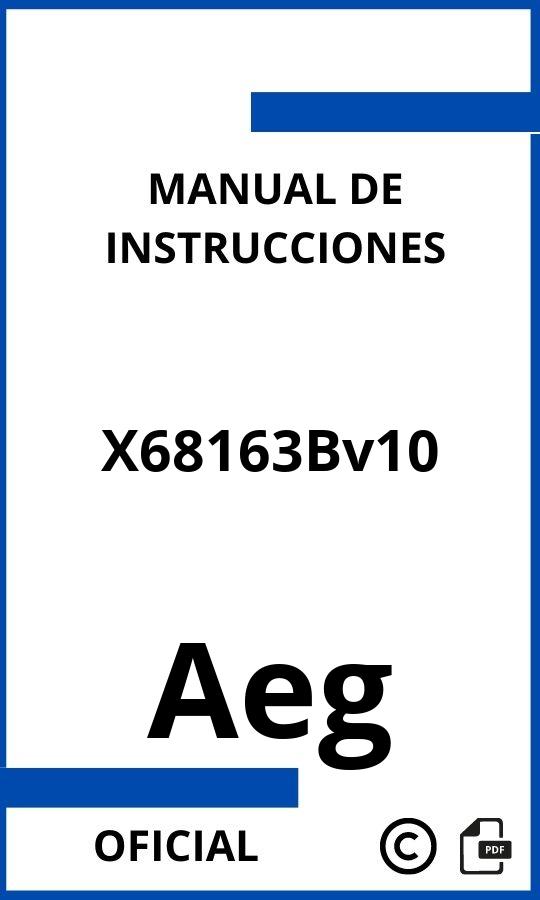 Aeg X68163Bv10 Instrucciones