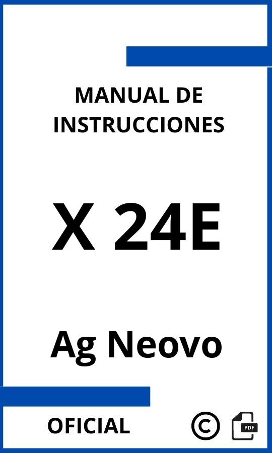 Manual de Instrucciones Ag Neovo X 24E