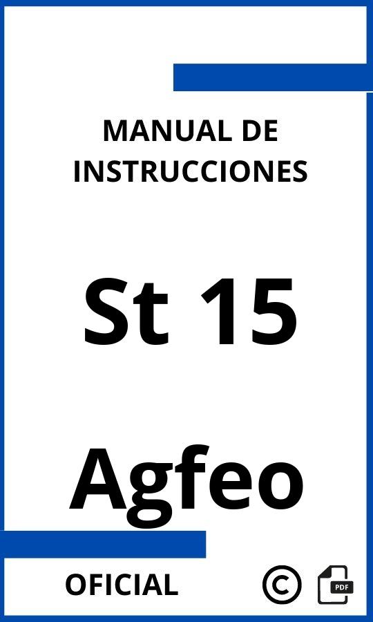 Instrucciones de Agfeo St 15