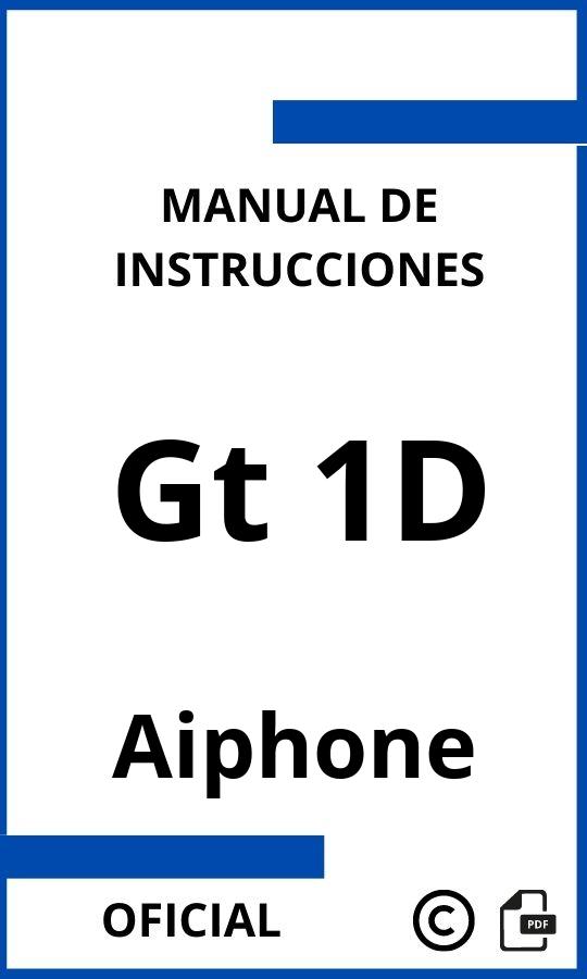 Manual De Instrucciones Aiphone Gt D